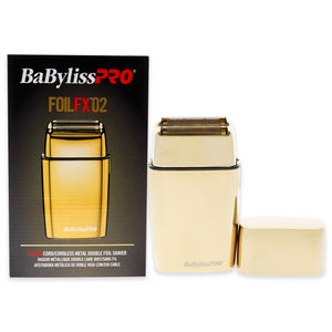 Cordless Metal Double Foil Shaver - FXFS2G by BaBylissPRO for Men 1 Pc Shaver